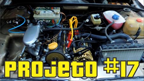 PROJETO GOL GL AP 1 6 TURBO 17 Montagem Do Motor YouTube