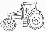 Tractor Coloring Boys sketch template