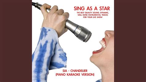 Chandelier Karaoke Piano Solo Accompaniment Youtube