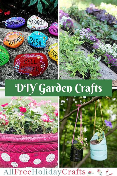 46 Garden Crafts Diy Planters Flower Pot Crafts And