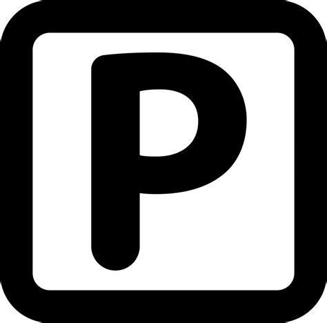 Mall Parking Sign Svg Png Icon Free Download 28952