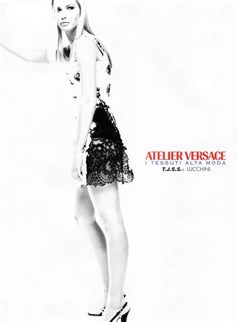 Atelier Versace Spring Summer 1996 Ph Mark Liddell Model Valeria