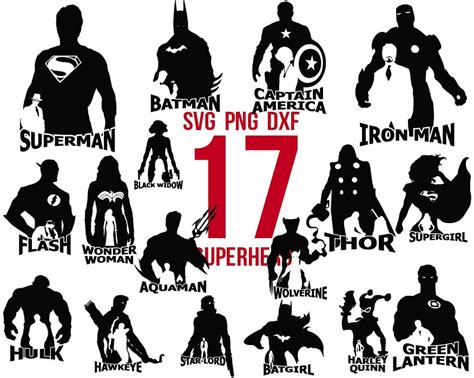 Superhero Svg Png Superhero Dxf Superhero Cricut Superhero Cut File