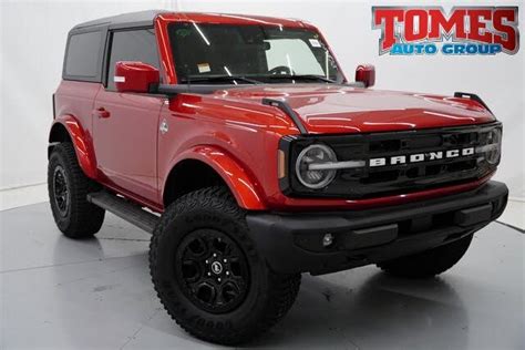 Used 2022 Ford Bronco Outer Banks Advanced 2 Door 4wd For Sale With