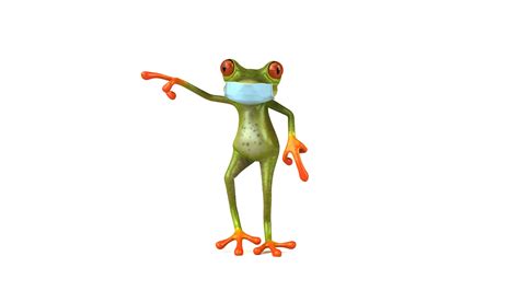 Fun 3d Cartoon Frog Dancing Motion Background 0033 Sbv 346393484