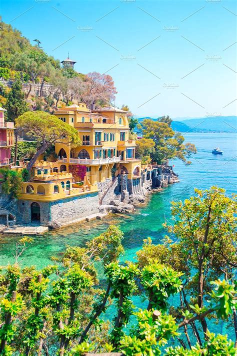 Visit one of the best attractions of genoa & liguria and enjoy a tour with us! Ad: Beautiful sea coast with colorful houses in Portofino ...