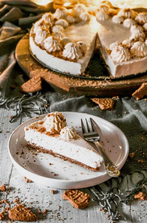Das ist übrigens auch so eine art käsekuchen, nur eben mit schokoboden. No bake Spekulatius Kuchen - Eine kleine Prise Anna