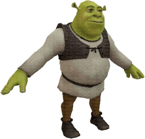 Meme Memes Shrek Tpose Freetoedit T Pose Shrek Png Transparent Sexiz Pix