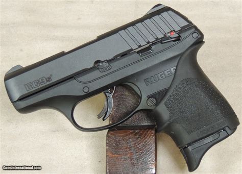 Ruger Ec9s 9mm Caliber Ccw Pistol W Hogue Nib Sn 459 11784xx