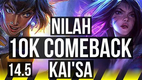 Nilah Maokai Vs Kai Sa Rell Adc Comeback Rank Nilah Euw