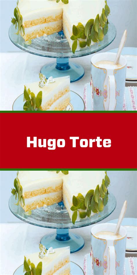 This is the traditional kaffee und kuchen time. Hugo Torte | Kuchen und torten, Torte ohne backen, Sommer ...