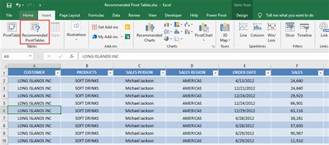 Recommended Pivot Tables In Excel Laptrinhx