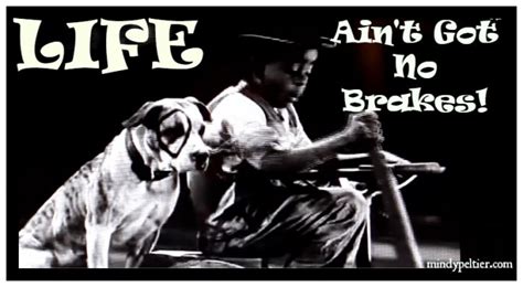 Life Aint Got No Brakes ~ Mindy Peltier