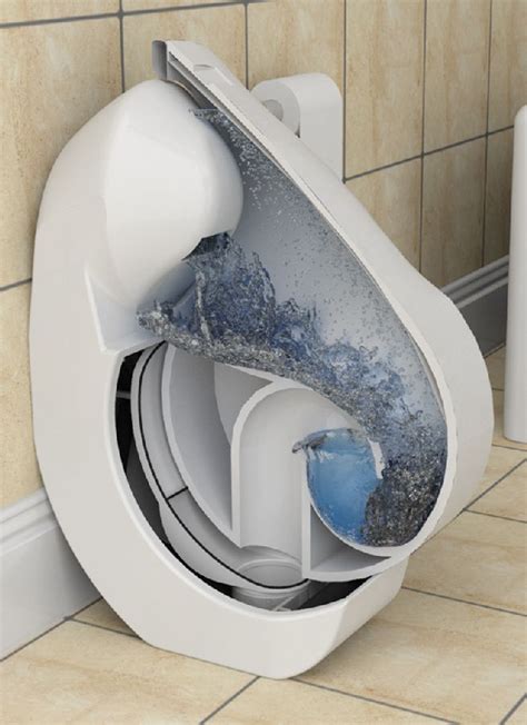 Iota A Futuristic Folding Toilet With Water Efficiency