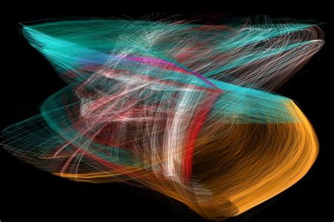 Painting A Chaotic Attractor Studio Artist Ai