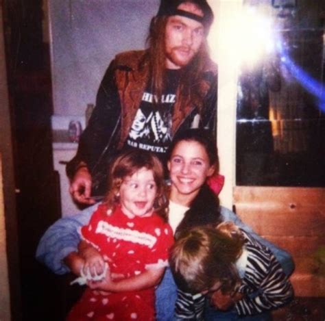 Axl Rose With Erin Everly 1990