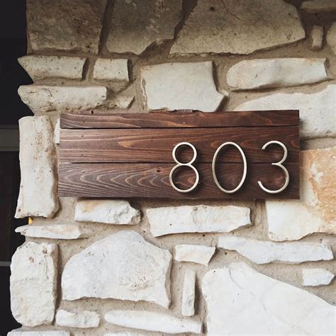 30 House Number Signs Ideas For 2020 The Architecture