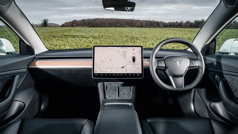 Tesla Model 3 Interior Layout And Technology Top Gear