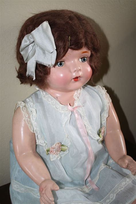 Large Unmarked Composition Mamma Doll All Original Dolls Antique