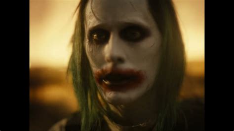 Justice League Snyder Cut Joker Scene Youtube