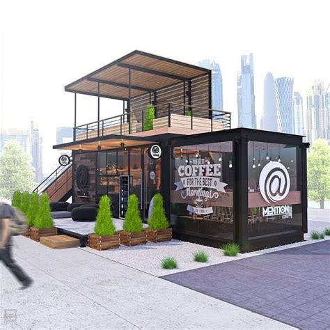26 Shipping Container Coffee Shop Design References Eco Yard