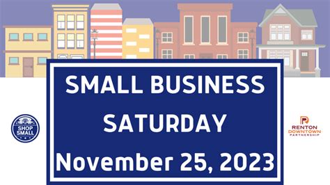 Small Business Saturday Renton Downtown