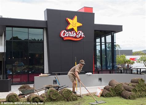 a peek inside australia s first carl s jr burger store on its grand