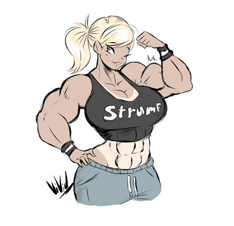 shark boi mako 🔞 on twitter don t tempt me with cute muscle girls i will turn them into buff