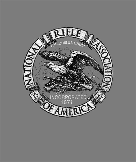 National Rifle Association Logo In 1871 Nra Painting By Candice Edward
