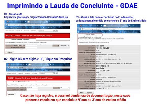 Lauda Ou Gdae Do Ensino Médio