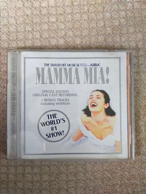 Mamma Mia Original Cast Recording Special Edition Cd Broadway Musical