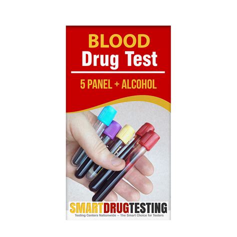 5 Panel Blood Alcohol Smart Drug Testing