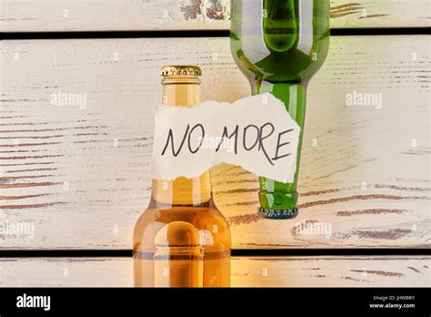 No More Alcohol And Drunkenness Stock Photo Royalty Free Image