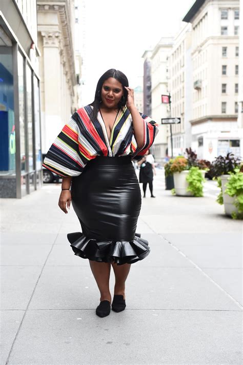 Plus Size Street Style From New York Fashion Week Diaandco