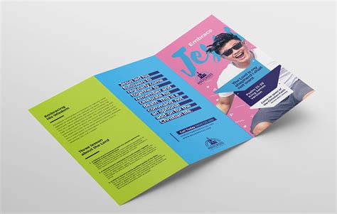 Easter Service Tri Fold Brochure Template In Psd Ai And Vector Brandpacks
