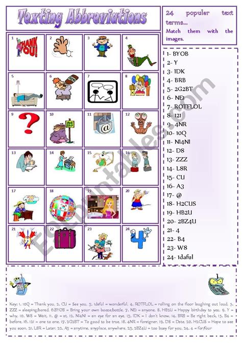 Abbreviations For Words For Kids Rassongs