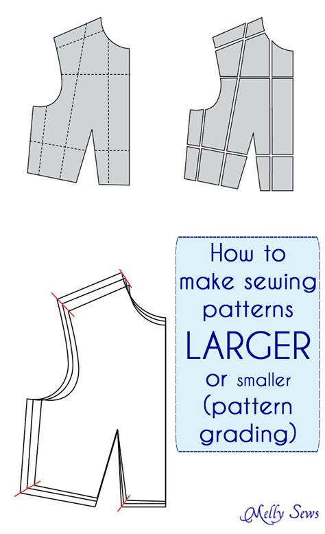 To get the exact print size you're looking for, you may need to use a combination of the resize and crop tools. Make a Sewing Pattern Bigger (or Smaller) - The Daily Seam