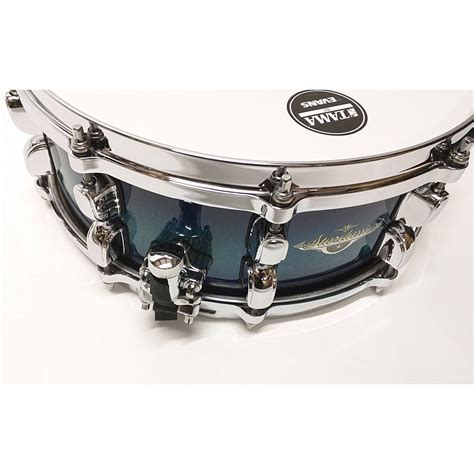 Tama Starclassic Maple Mas1455 Meb Molten Electric Blue Burst 14 X 5½