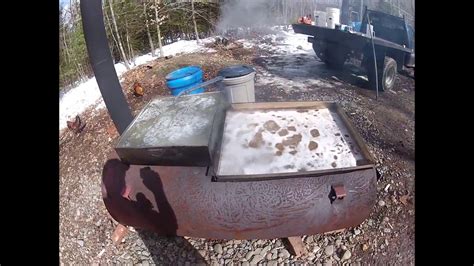 This instructable will show you how to make a maple syrup evaporator for roughly a $100 dollars from an old filling cabinet. homemade maple syrup evaporator part 1 - YouTube