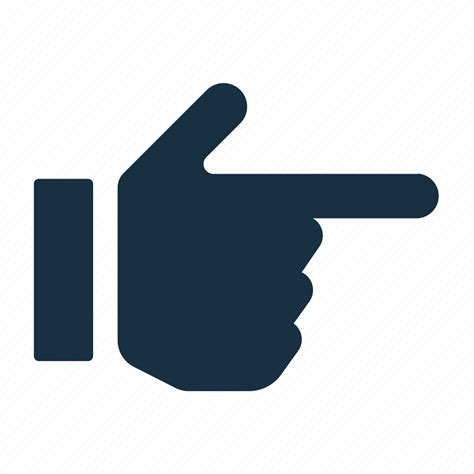 Direction Finger Gesture Hand Pointer Pointing Right Icon Download On Iconfinder