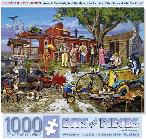 Bits And Pieces 1000 Piece Jigsaw Puzzle For Adults Death In The