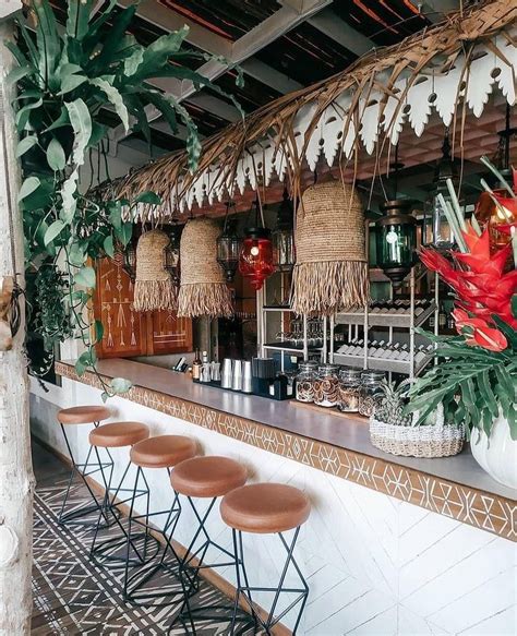 Tropical Style Restaurant And Cafe Bali Interiors