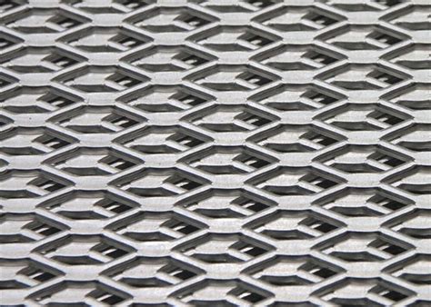 Galvanized Diamond Expanded Metal Mesh 30mm 80mm Thickness