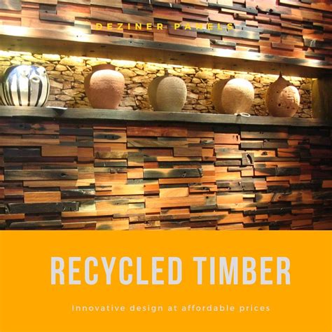 Recycled Timber | Recycle timber, Timber tiles, Timber panelling