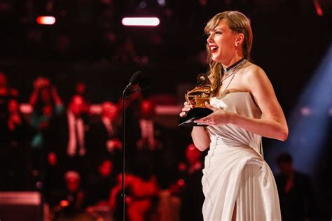 Grammys 2024 Taylor Swift Makes History Winning Record Fourth Award