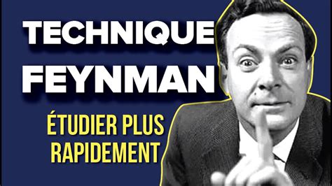 Étudier Plus Rapidement Avec La Technique Feynman Youtube