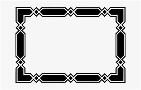 Border Design Black And White Simple Simple Black Border Png Simple