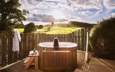 Amazing Hot Tubs With A View Somerset Cottage Stone Cottage Hot Tub