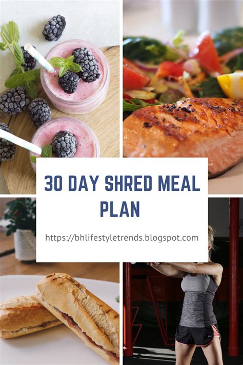 Jillian Michaels 30 Day Shred Diet Plan