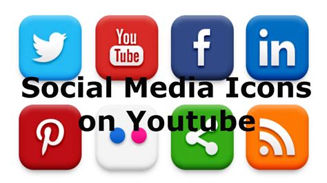 How To Put Social Media Icons On Youtube Banner 2016 Youtube